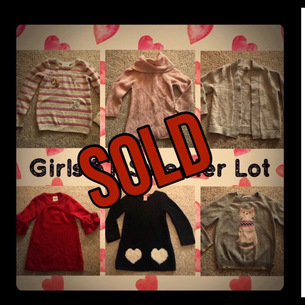Girls 5T Sweater LOT